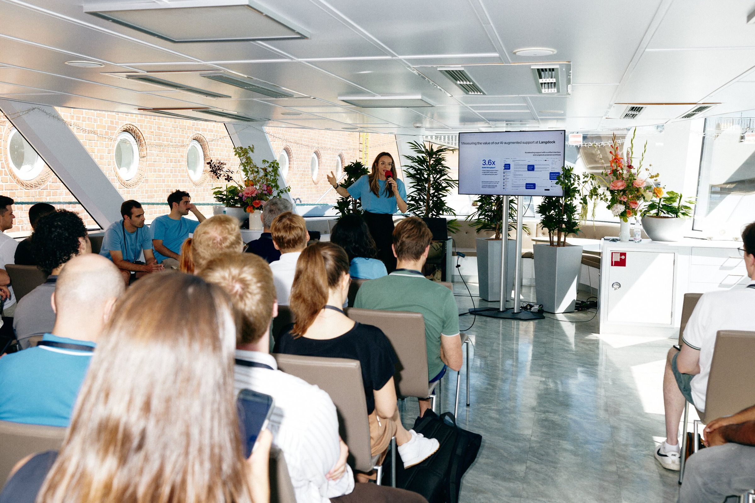Guests participating in a breakout session at The Dock in June 2026